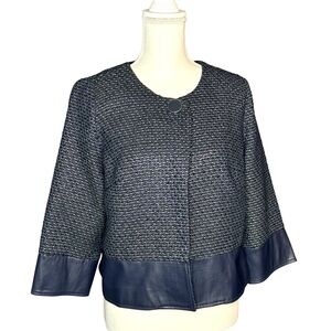 Chico’s Tweed Swing Jacket Size 1 (Small/8) NWT
